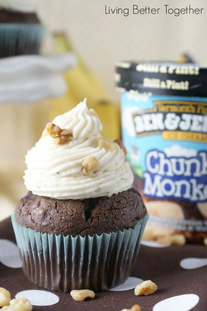Chunky Monkey Cupcakes