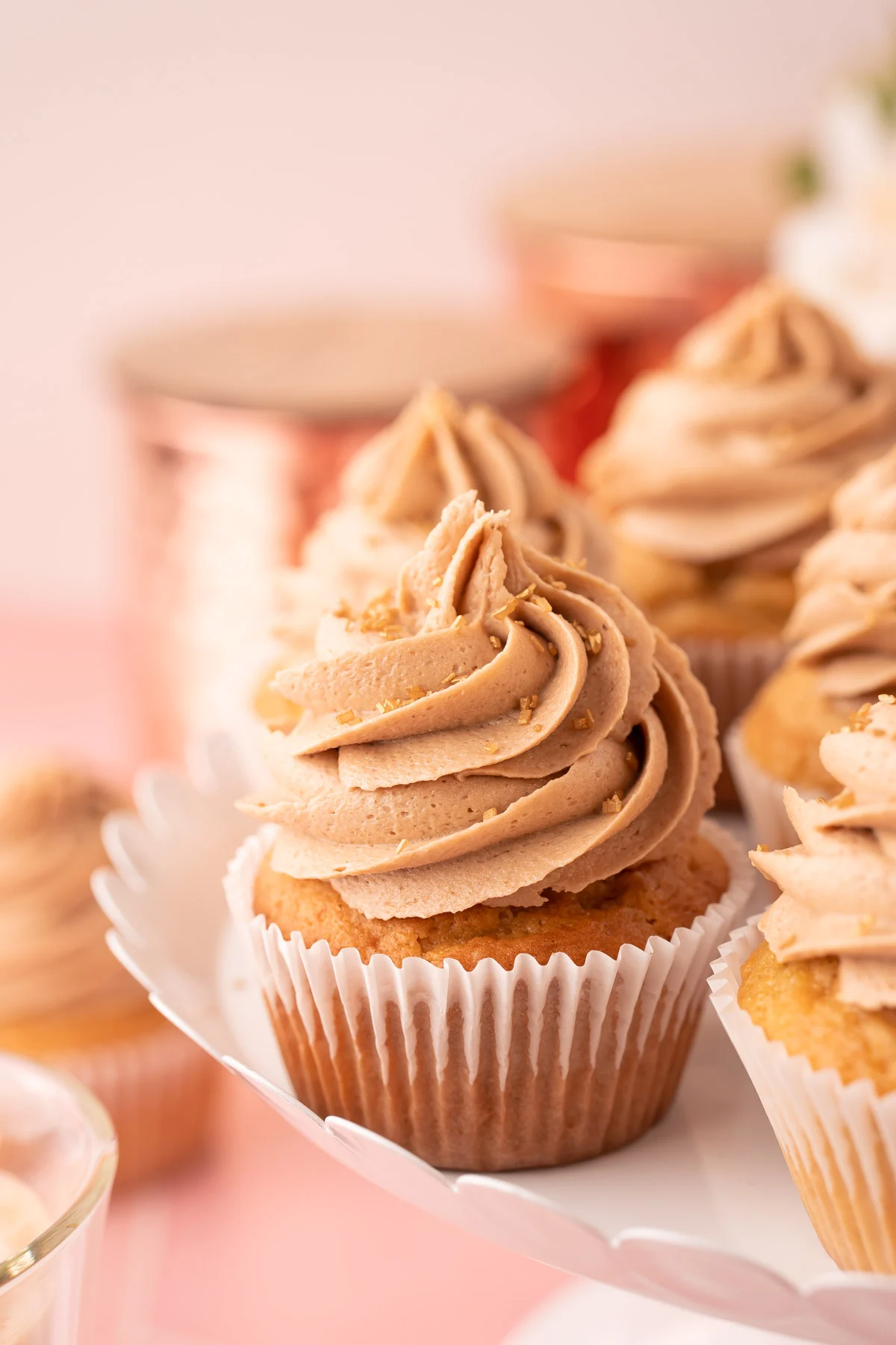 French Vanilla Cappuccino Cupcakes