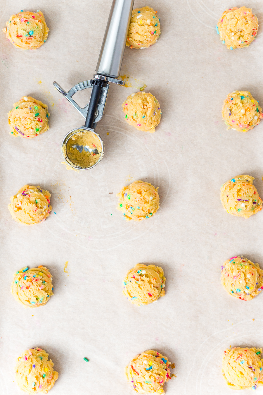 These Birthday Cake Pudding Cookies are sweet, chewy and loaded up with sprinkles. Tempting vanilla makes them the perfect alternative to cake, or you know, have both! I did!