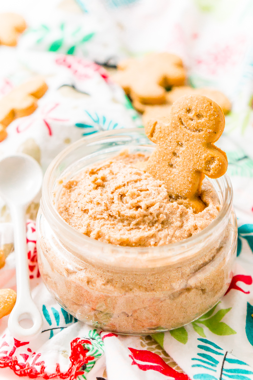 Whipped Gingerbread Sugar Scrub