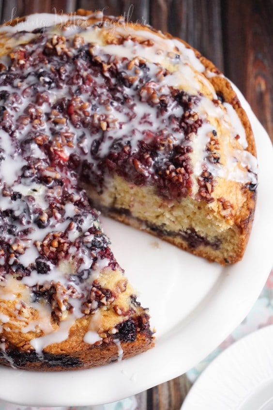 Triple Berry Coffee Cake