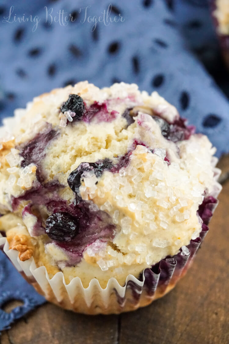 Blueberry Buttermilk Muffins