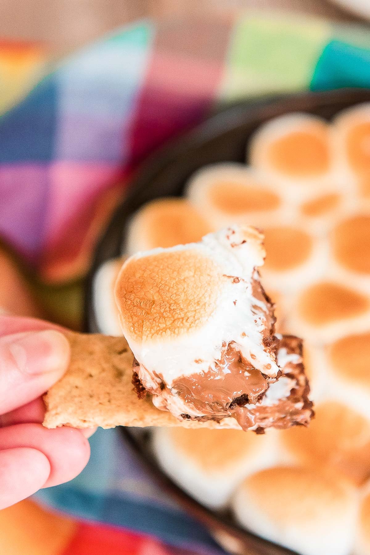 Brownie S'mores Skillet Dip