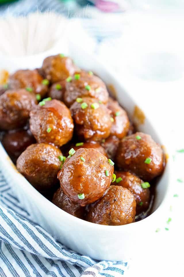Maple Chili Meatballs