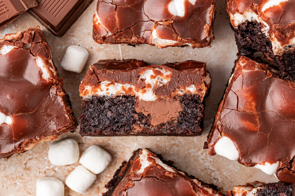 Mississippi Mud Pie Brownies