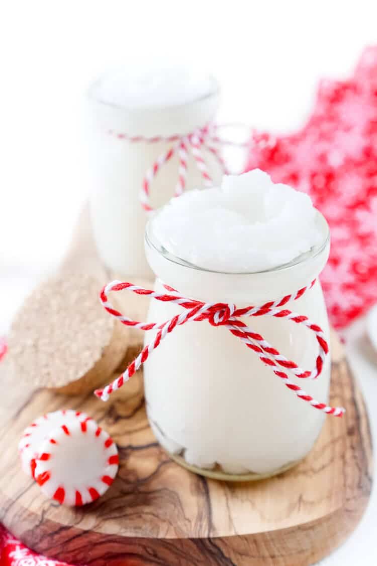 3-Ingredient Peppermint Sugar Scrub