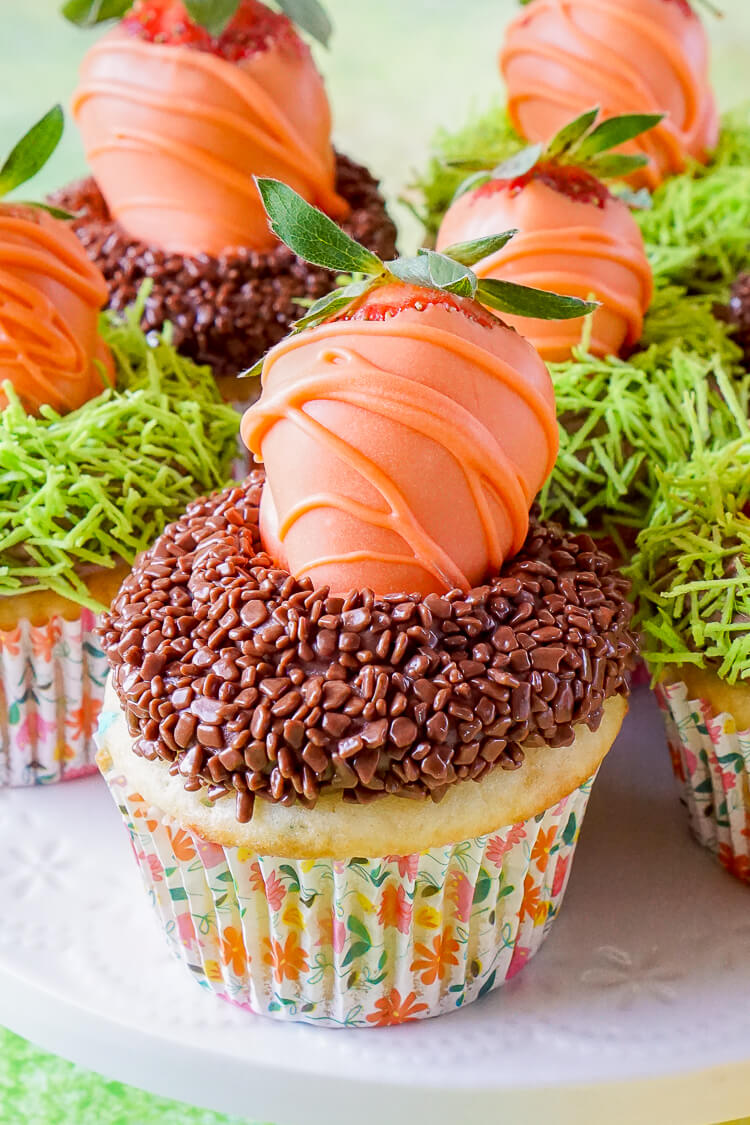 Take boxed cake mix to the next level with these Easy Easter Cupcakes that are so fun and simple to make!