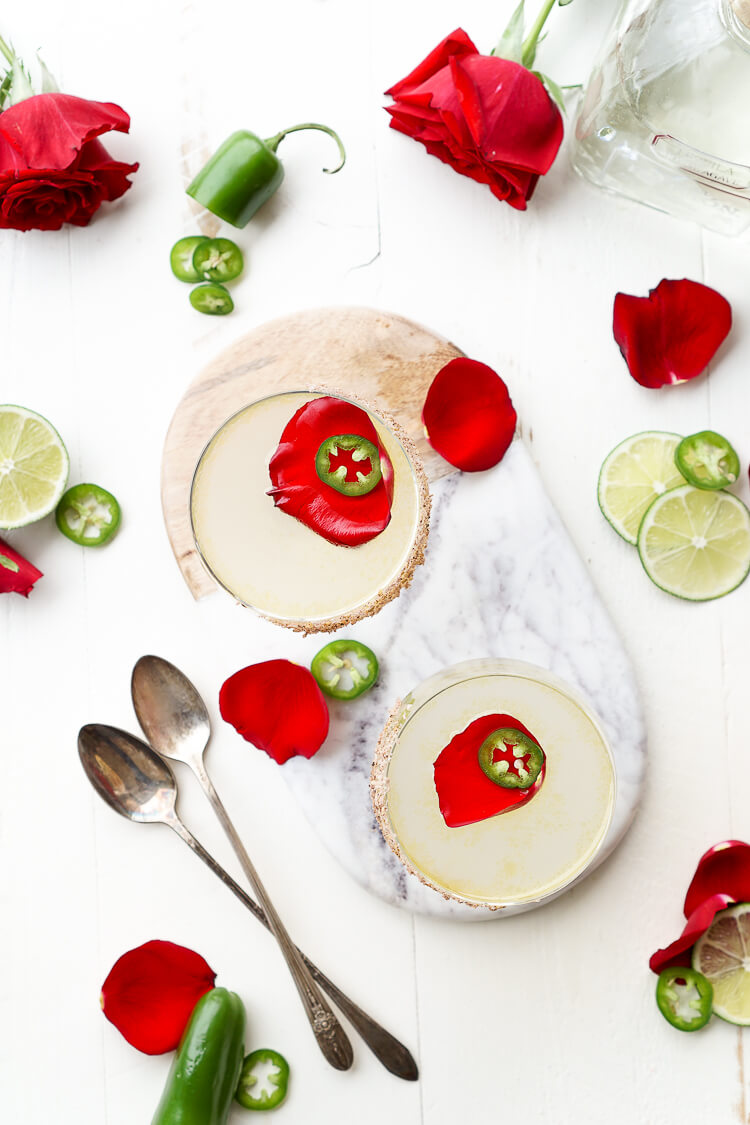 This Spicy Jalapeno Margarita Recipe is the Patrón Margarita of the Year! Expertly crafted, artfully presented, and it tastes as smooth as it looks!