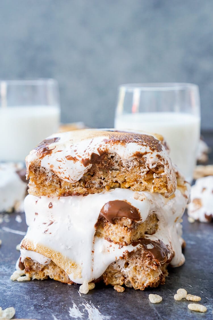 S’mores Rice Krispies Treats