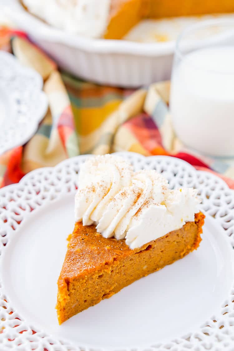 Impossible Pumpkin Pie Recipe