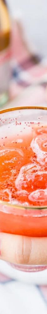 Strawberry Champagne Punch