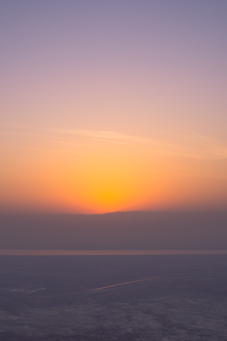 Planning a trip to Israel? Make sure a sunrise hike of Masada is on your itinerary, just an hour outside of Jerusalem, welcome the day from atop this ancient city and spend some time exploring the ruins. Here are a few tips to make the most of your trip!