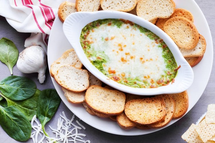 Baked Spinach Artichoke Dip