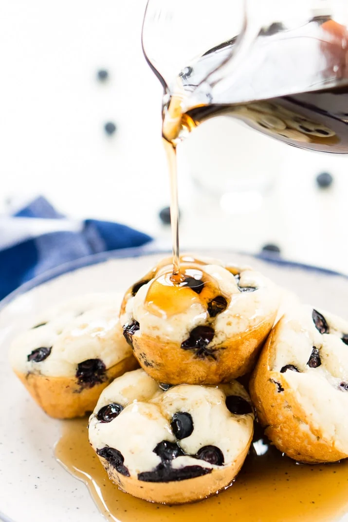 Blueberry Pancake Muffins