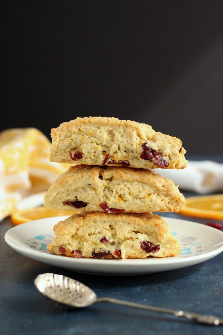 Cranberry Orange Scones - A great holiday breakfast!
