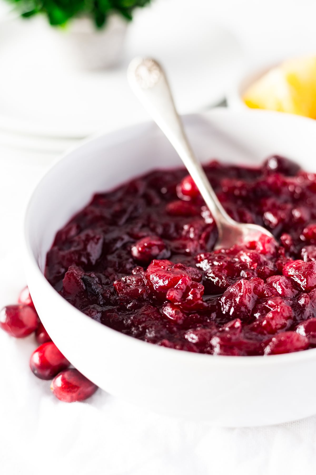 Bourbon Orange Cranberry Sauce