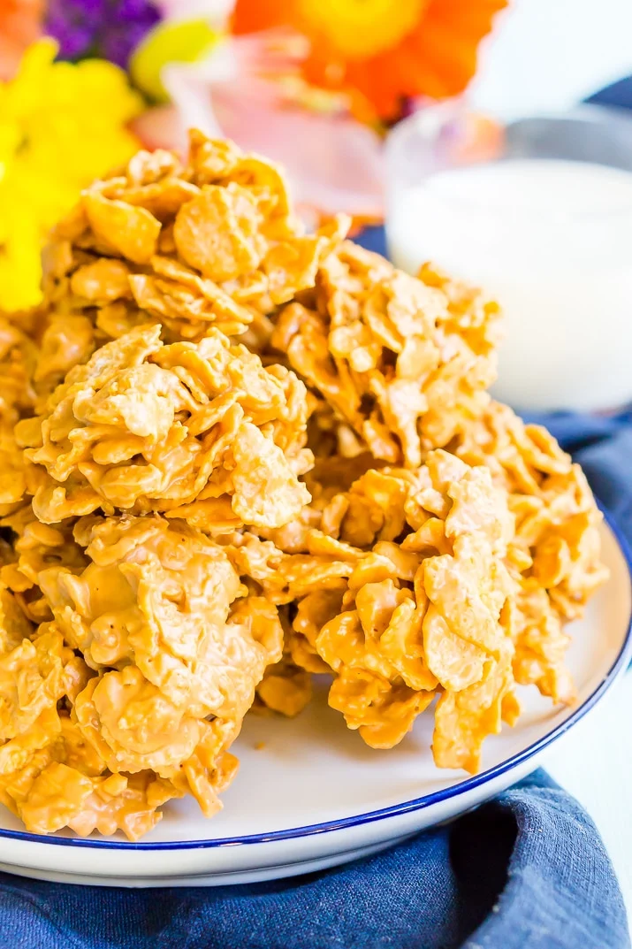 Butterscotch Cornflake Cookies