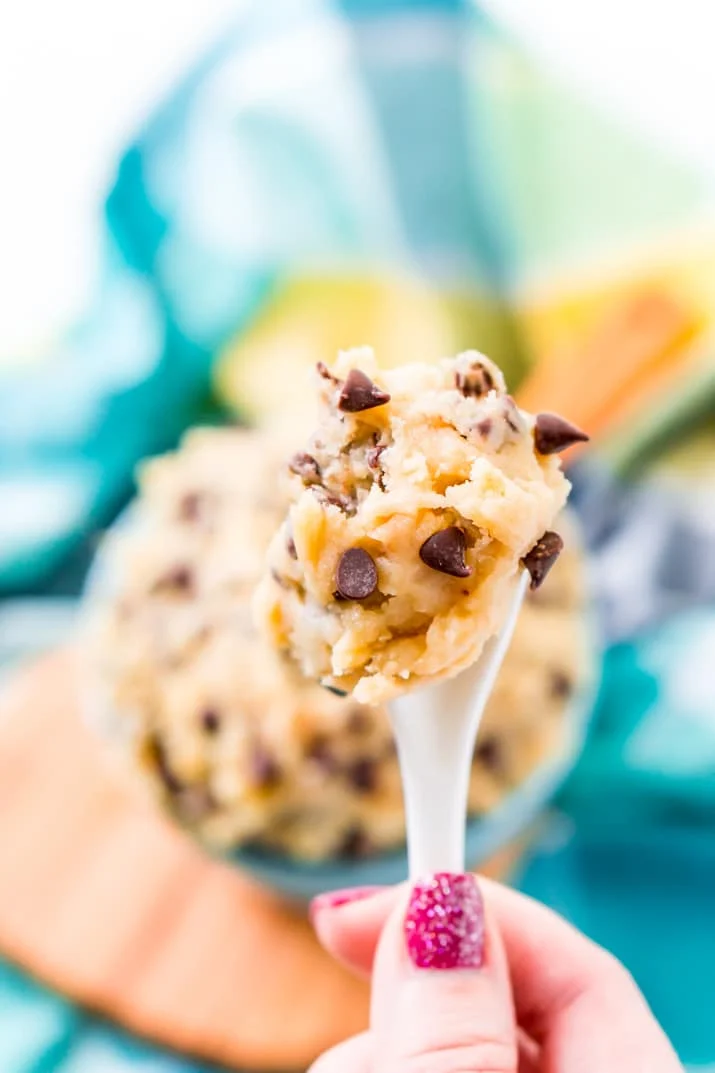 Easy Edible Cookie Dough Recipe that's Eggless!