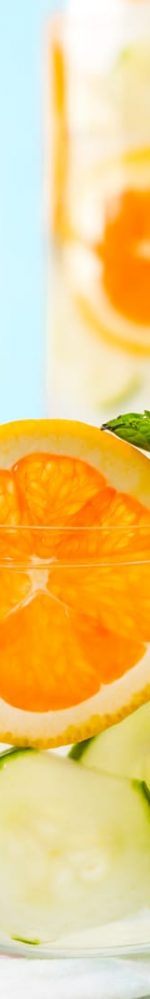Mint Orange Cucumber Water