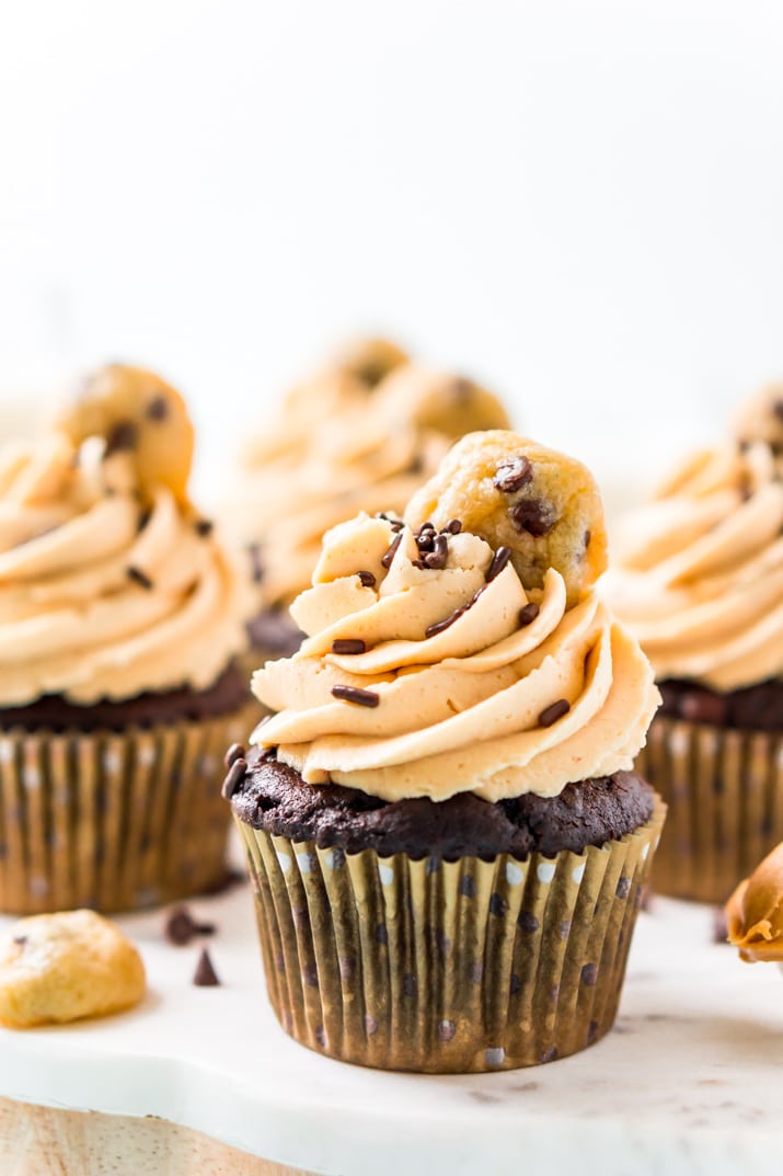 Cookie Dough Cupcakes