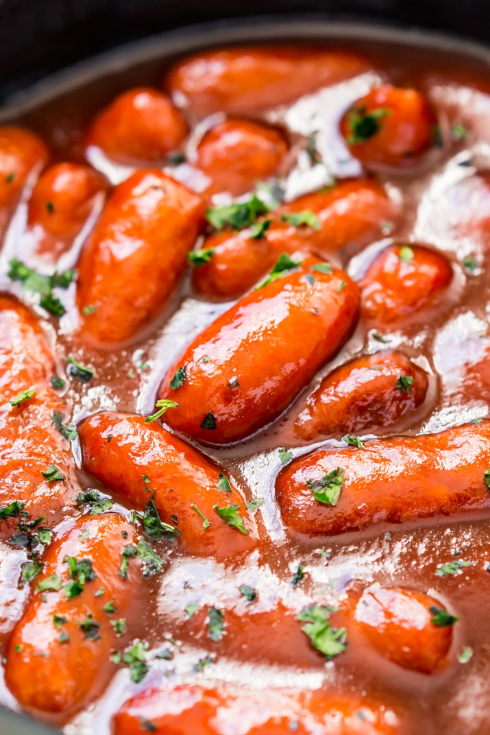 Peach Barbecue Little Smokies