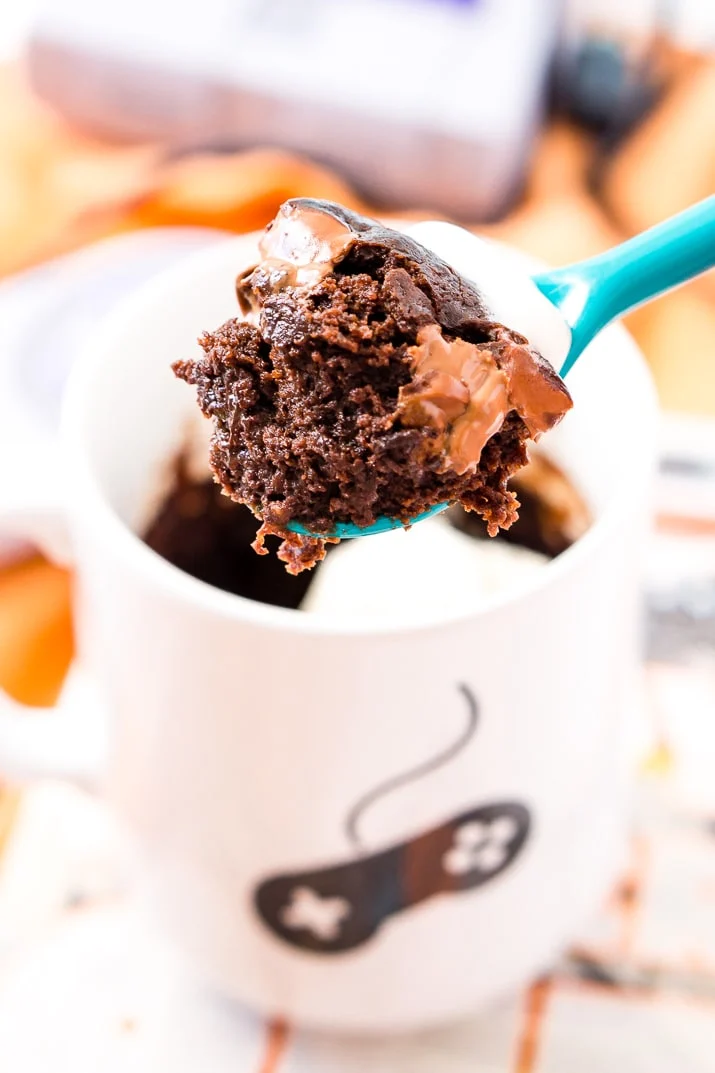 Microwave Brownie Mug Cake