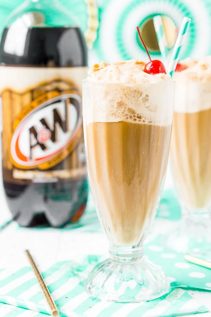Everyone loves a good A&W® Root Beer Float - a classic and fun drink recipe made with bubbly root beer, creamy vanilla ice cream, and a few other ingredients that takes it over the top! Here's how to make the absolute BEST one!