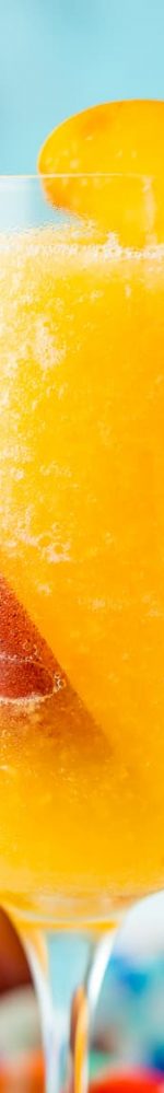 Frozen Peach Bellini
