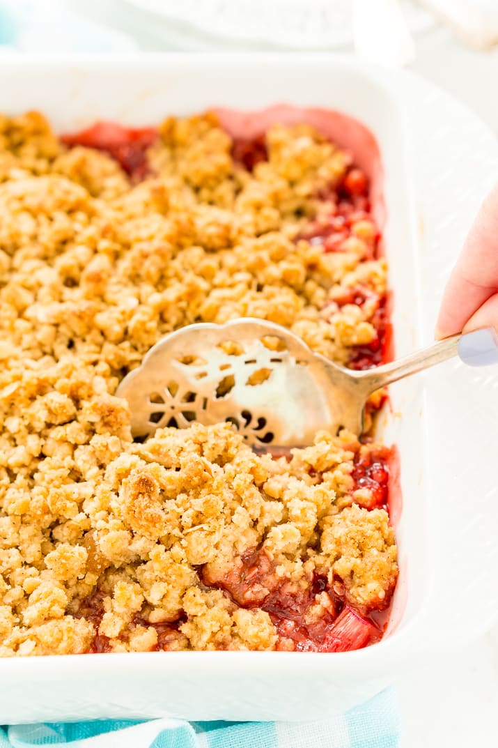 Strawberry Rhubarb Crisp