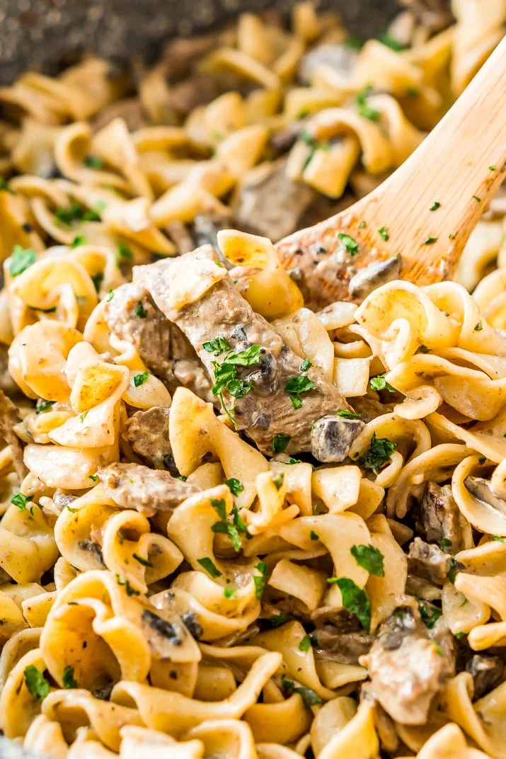 Beef Stroganoff