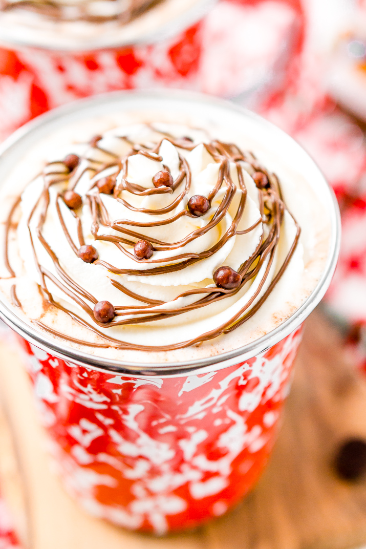 Nutella Hot Chocolate is a rich and creamy hot drink that takes your favorite chocolate hazelnut spread to a whole new level!