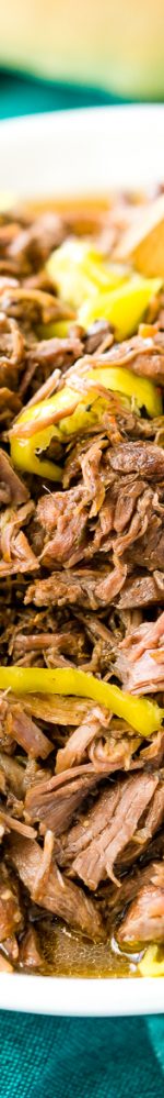 Crock Pot Italian Beef (Italian Beef in Slow Cooker)