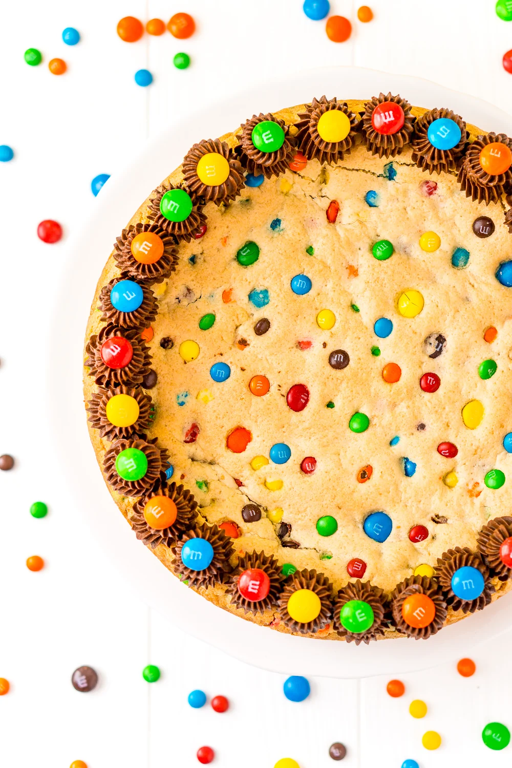 M&M's Cookie Cake