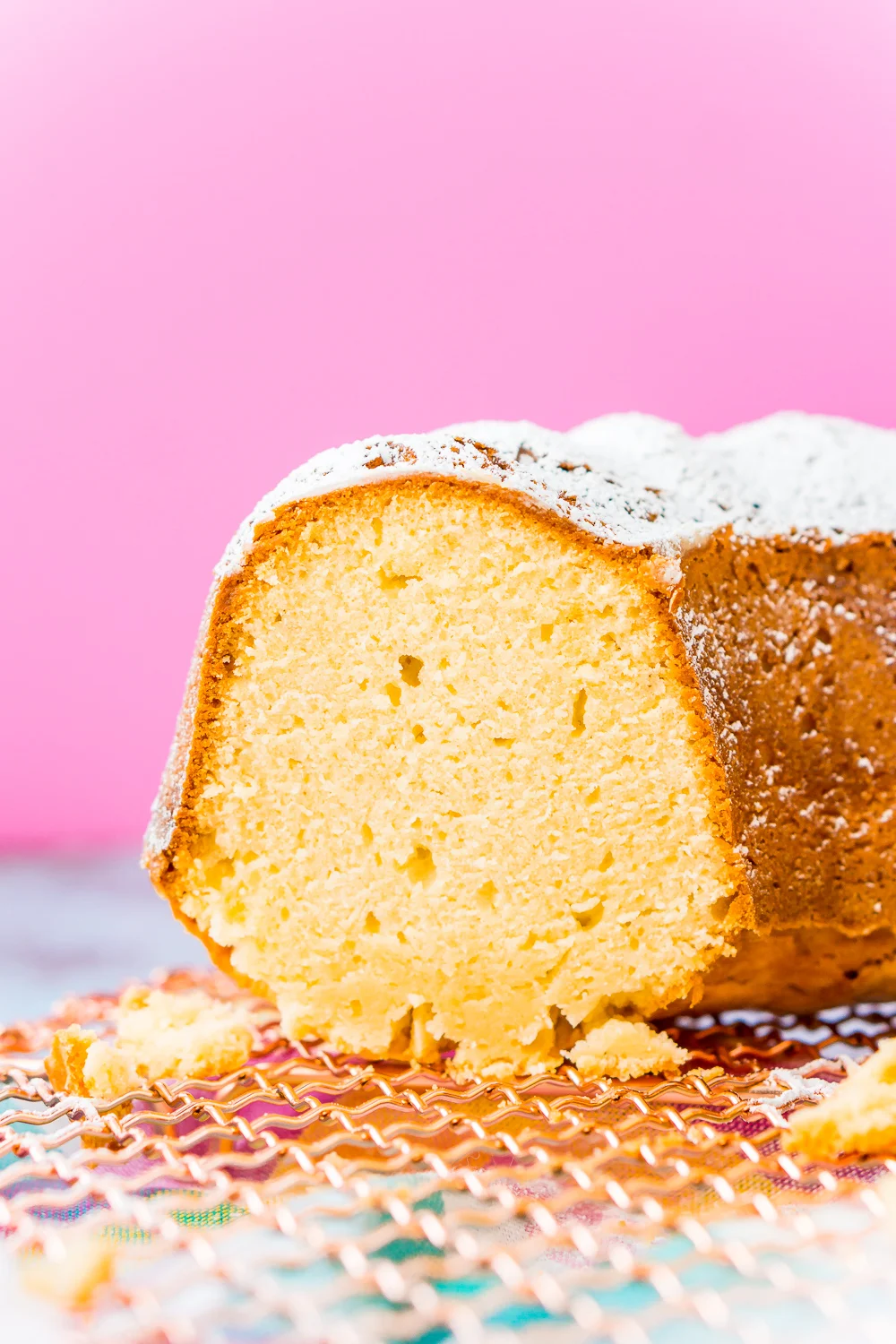 Cream Cheese Pound Cake with Buttermilk