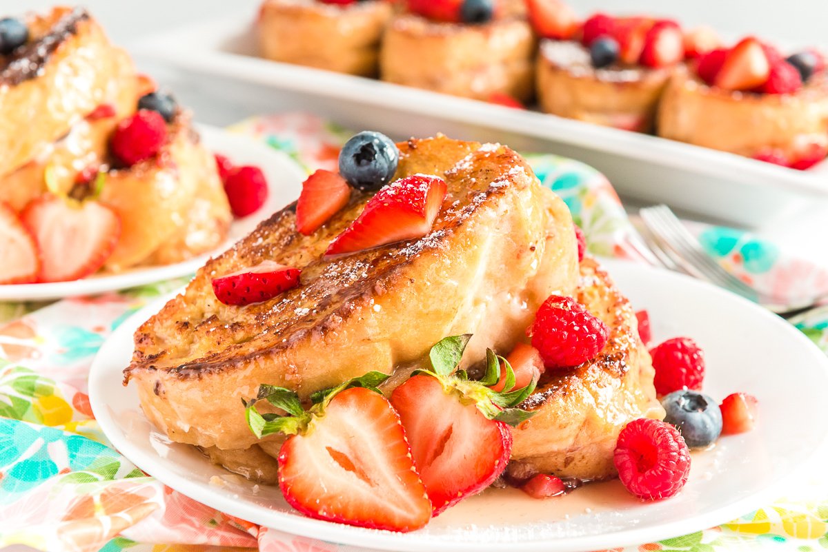 Berry Stuffed French Toast