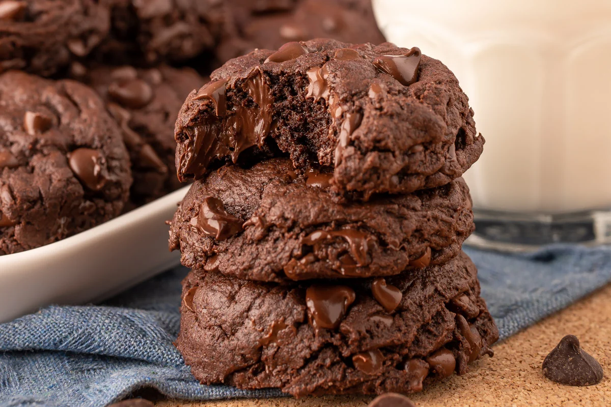 Double Chocolate Chip Cookies Recipe