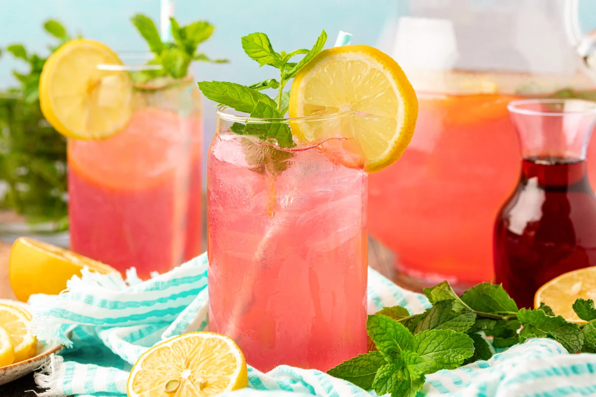 Homemade Pink Lemonade Recipe