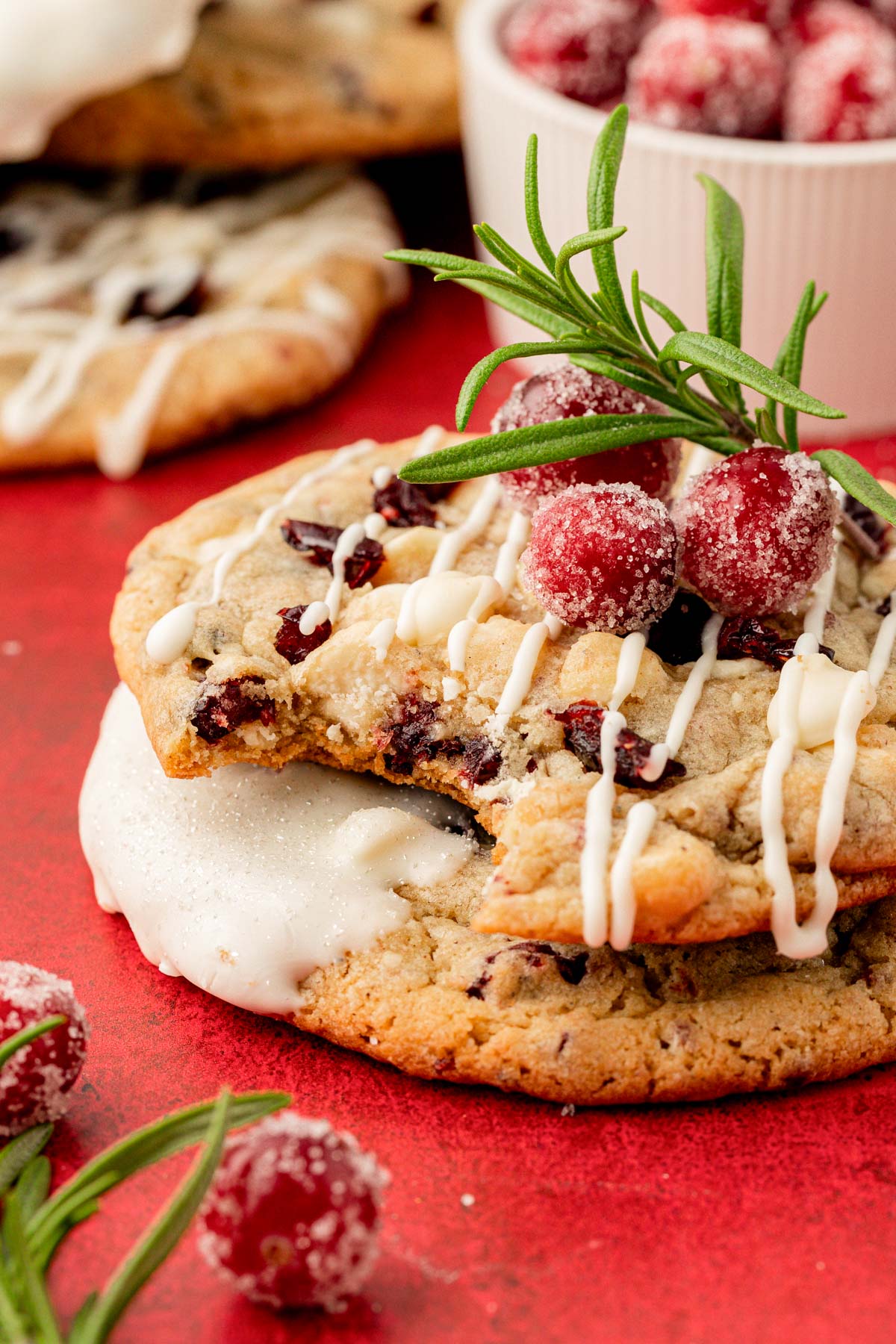 Cranberry White Chocolate Cookies