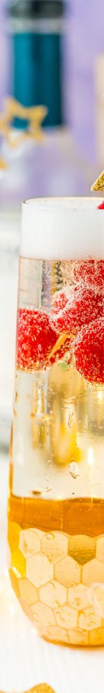 Elderflower Champagne Cocktail
