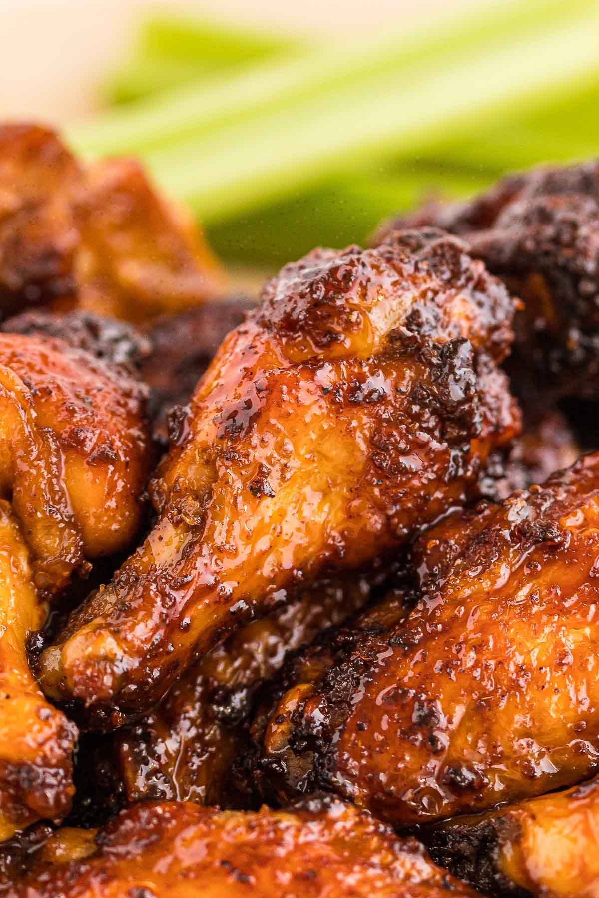 Air Fryer Chicken Wings with Sweet and Spicy Sauce
