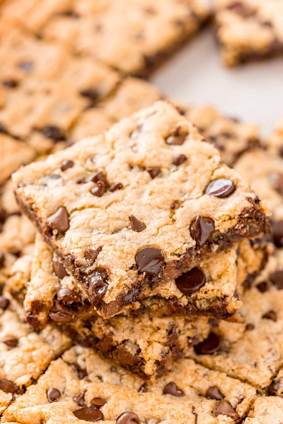 Chocolate Chip Pan Cookies