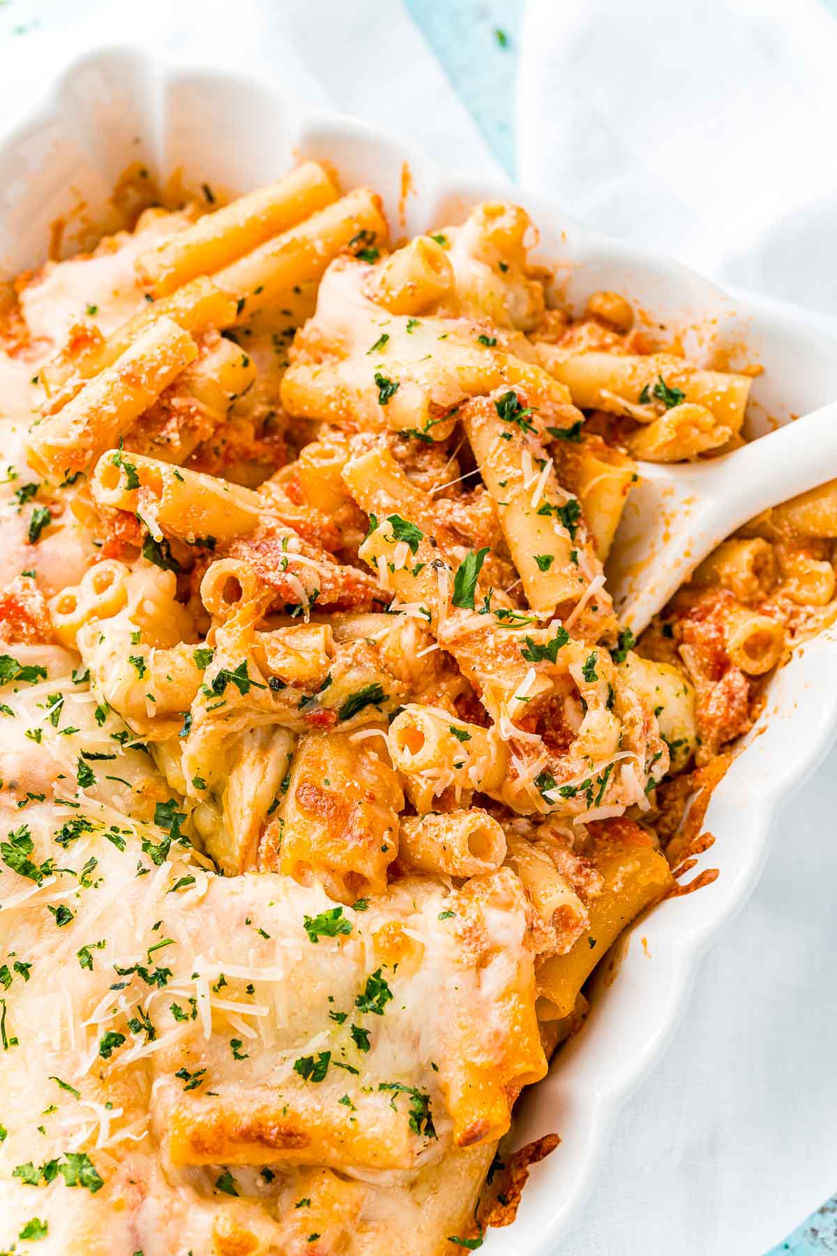 Baked Ziti Recipe (Easy!)