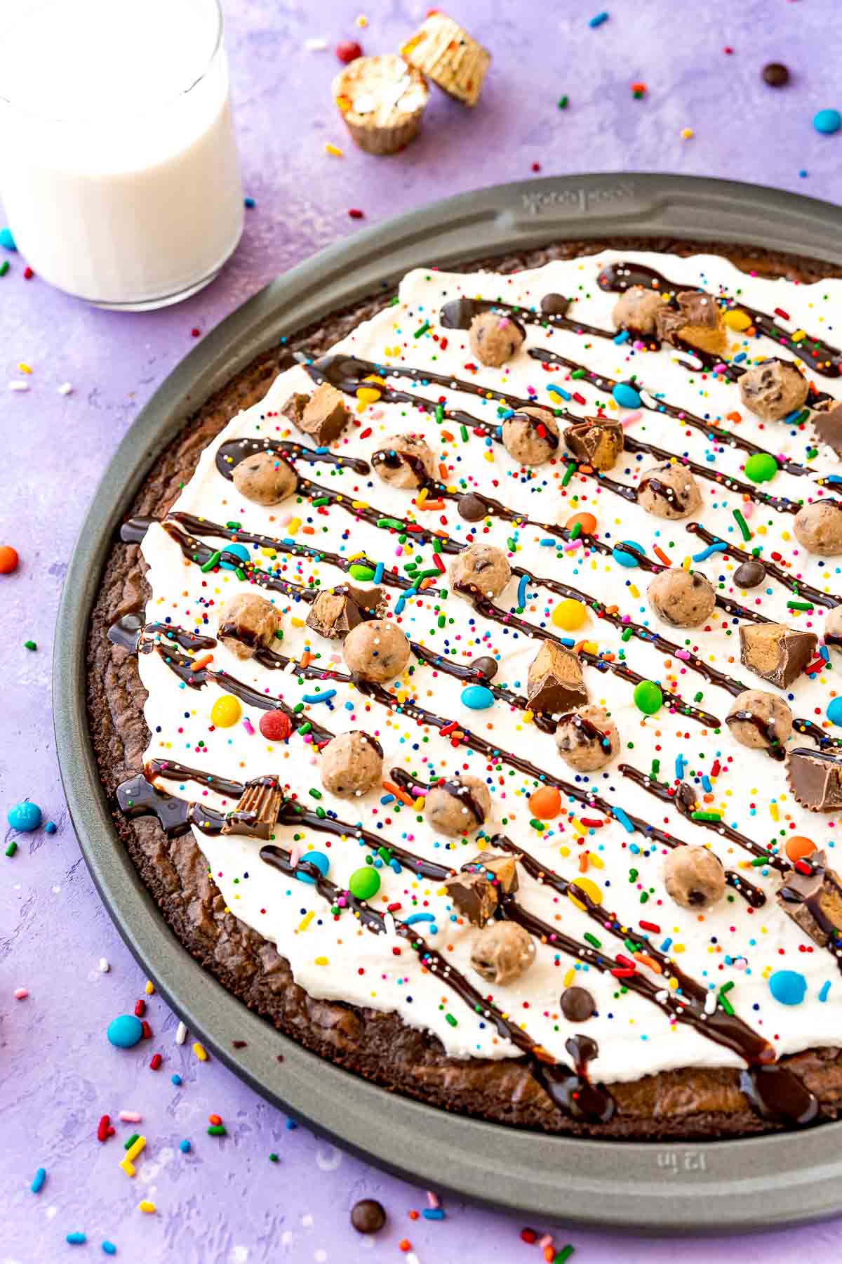 Brownie Pizza
