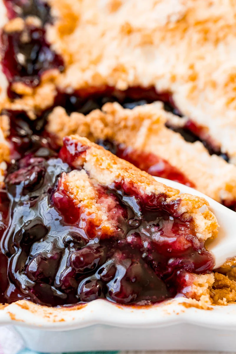 Blueberry Dump Cake