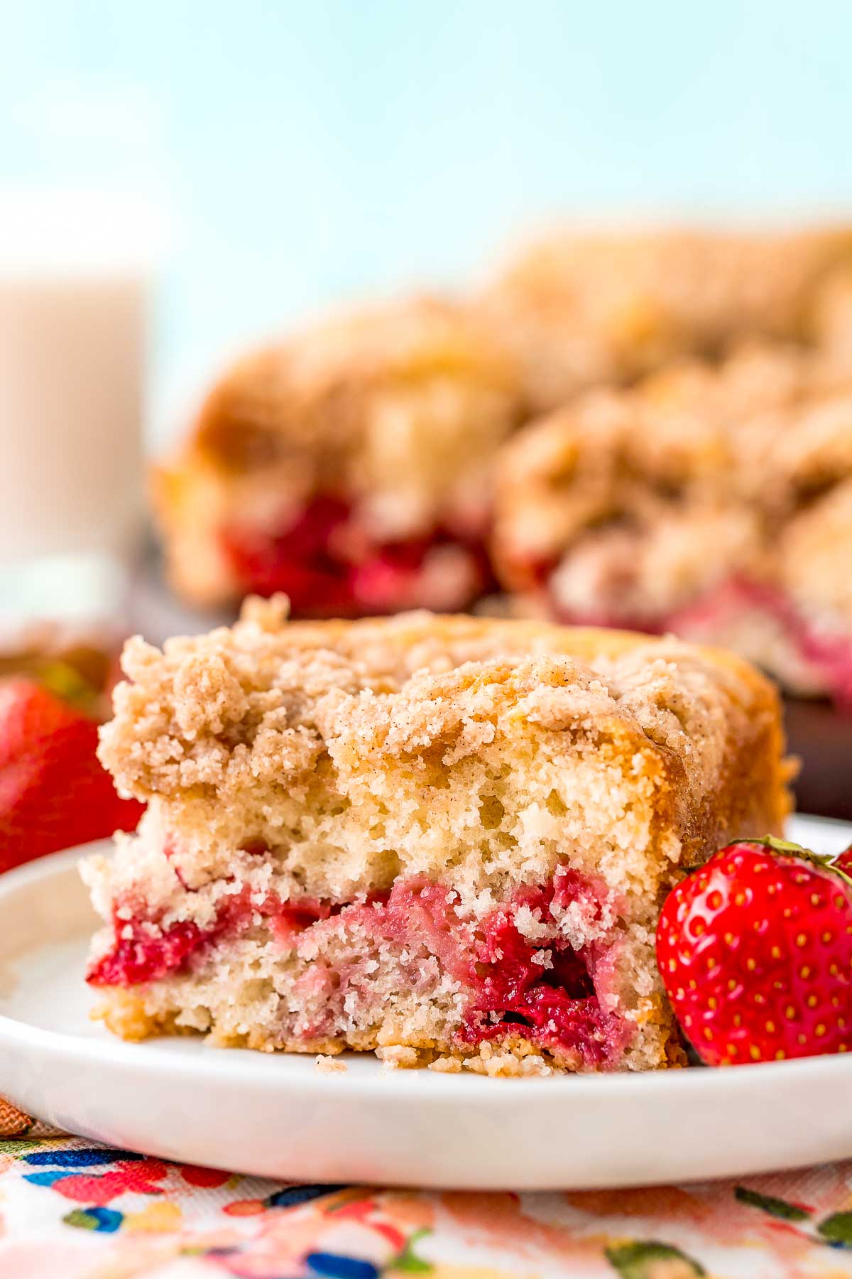 Strawberry Coffee Cake