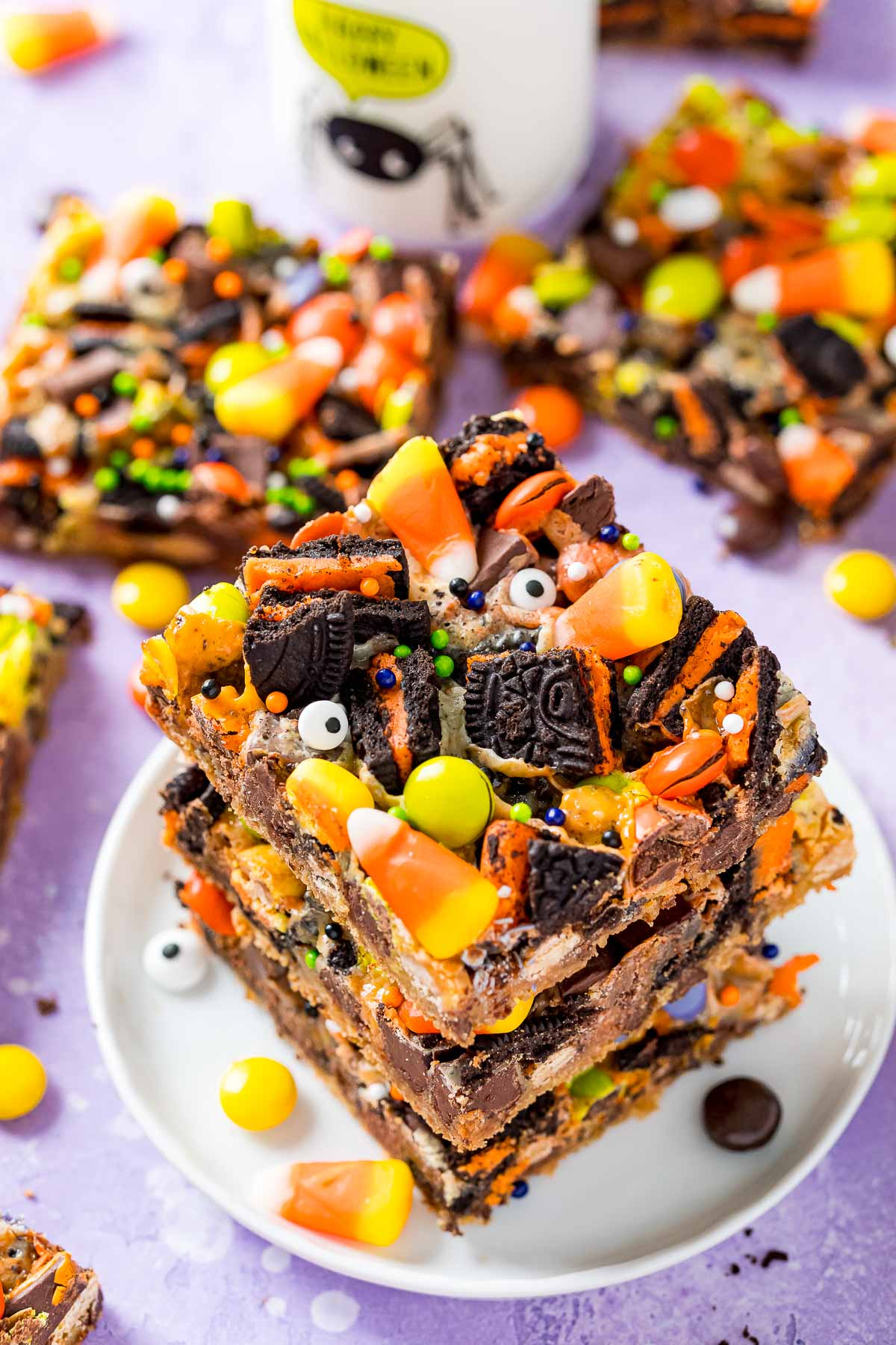 Halloween Seven Layer Magic Bars