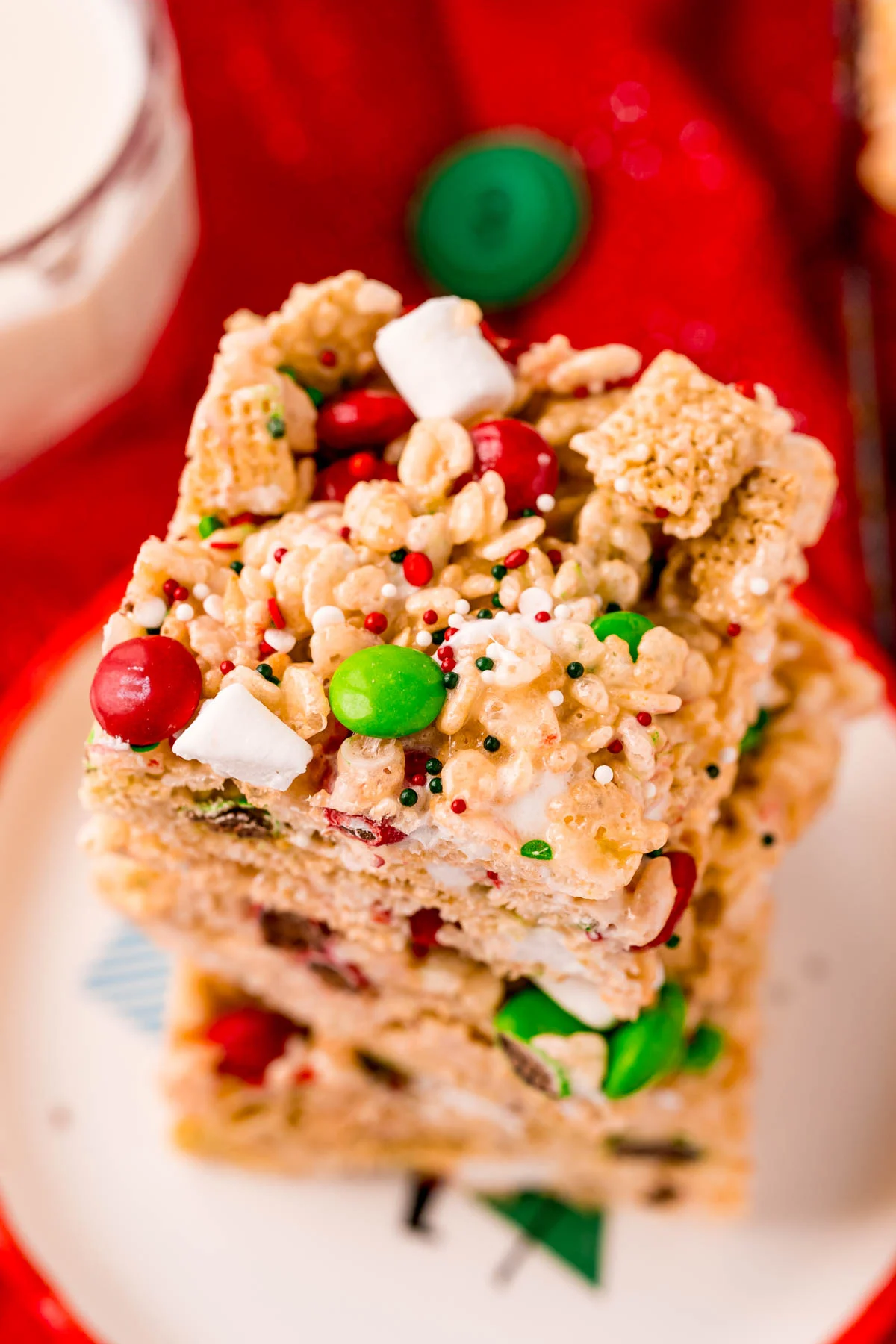Christmas Krispies Treats