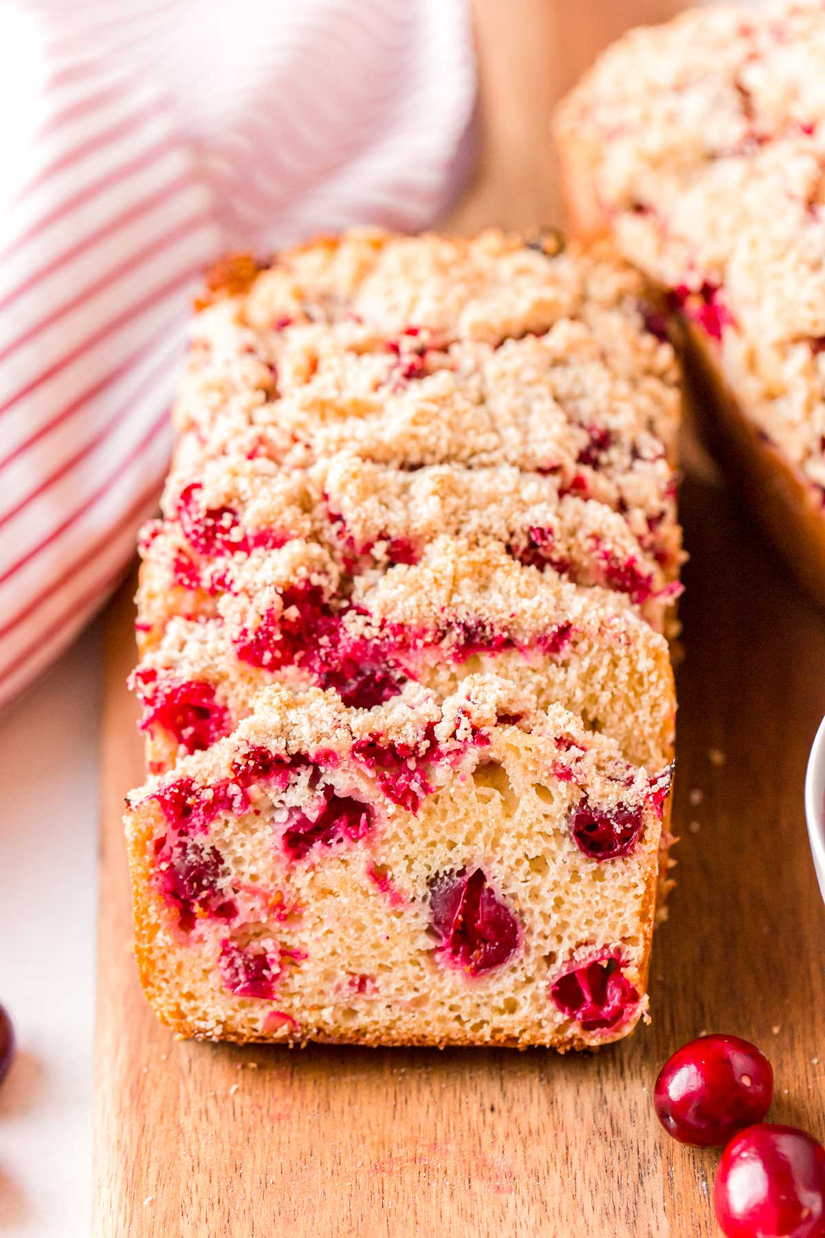 Cranberry Crumble Bread
