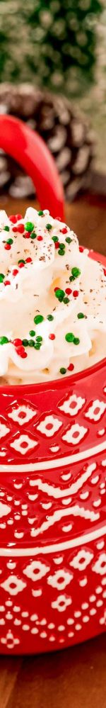 Eggnog Hot Chocolate