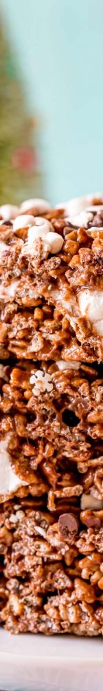 Hot Chocolate Rice Krispies Treats